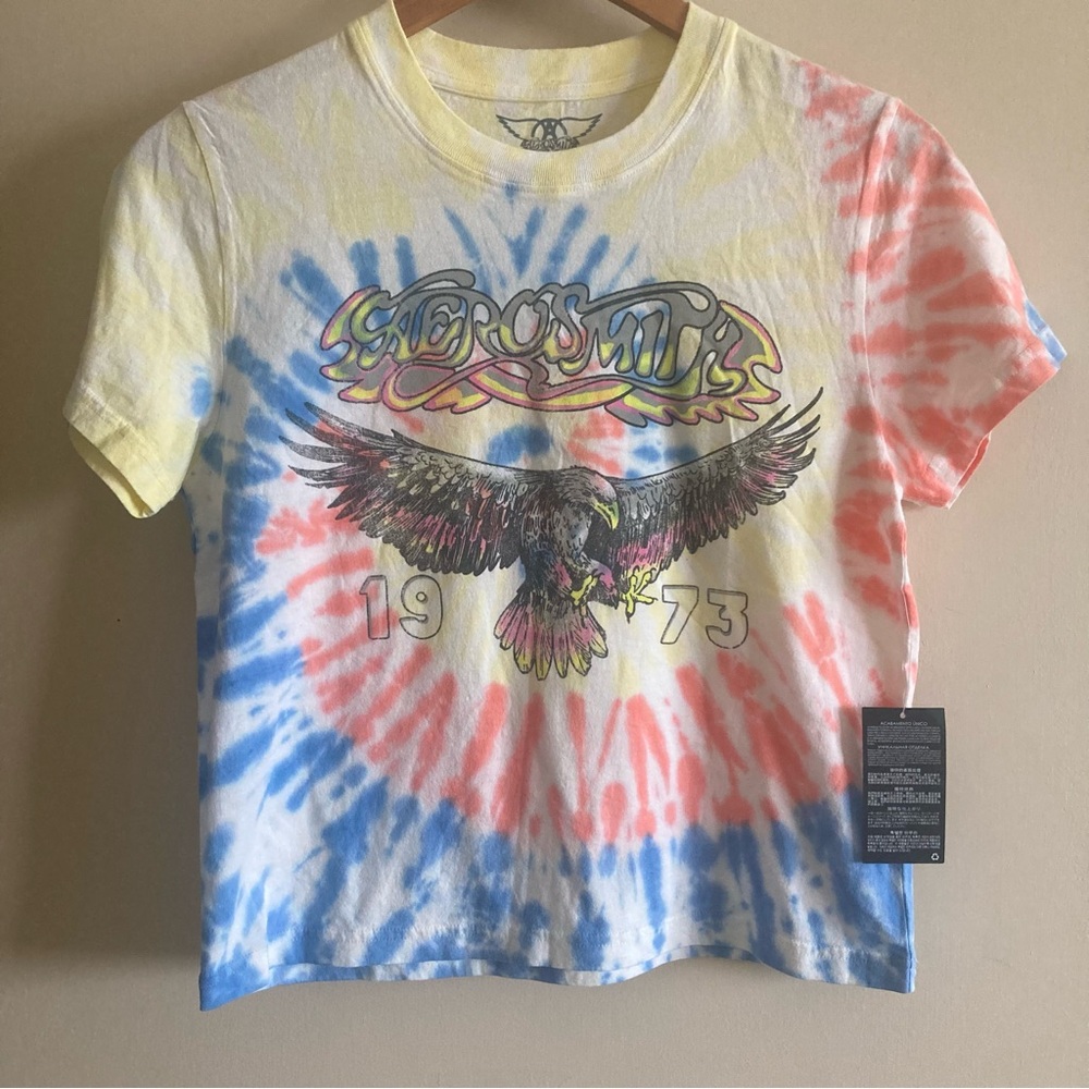 Aerosmith Tie-Dye Graphic Tee | NWT - Picture 3 of 10